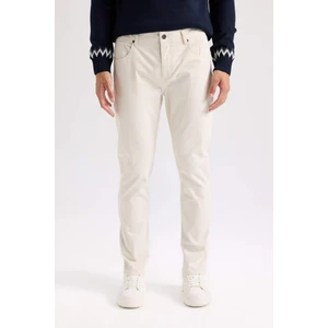 Yazlık Gabardin Chino Kanvas Pantolon Slim Fit Dar Kesim Dar Paça Cepli B2089AX25SP