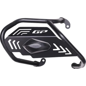 Gp Kompozit Honda Adv 350 2025 Uyumlu Egzoz Koruma Demiri Siyah