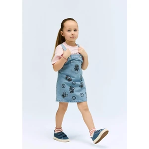 Kız Bebek Disney Mickey & Minnie Salopet Jean Elbise E0451A525SP