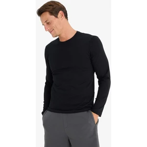 Slim Fit Dar Kesim Bisiklet Yaka Uzun Kollu Üst Z2771AZ25SP