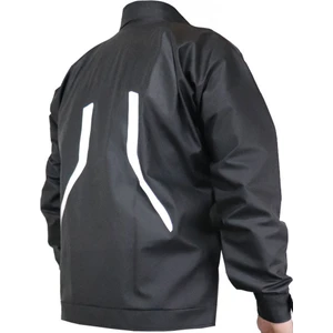 Motorcu Yağmurluk Pvc Rüzgarlık Dikişsiz %100 Su ve Rüzgar Geçirmez Reflektörlü Tek Üst Ceket Özel Kesim Sıcak Frekans Yapıştıırma ile %100 Su Ggeçirmez