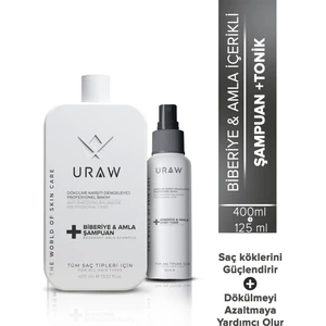 Biberiye & Amla Özlü Yenileyici Saç Toniği ve Şampuanı Seti