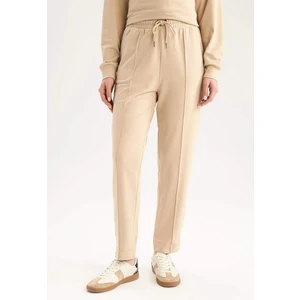 Harem Basic Düz Sweatshirt Kumaşı Pantolon D9363AX25SP