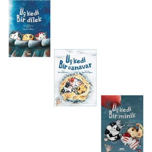 Sara Şahinkanat Üç Kedi Seti (3 Kitap)
