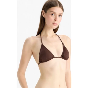 Regular Fit Üçgen Bikini Üstü-Fall in Love T3666AZ25SM