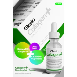 Collagen %10 Peptit, %2 Kolajen ve Arbutin Katkılı Cilt Bariyeri Destekleyici, Derin Nemlendirici ve Yatıştırıcı Yüz Serumu 30 ml
