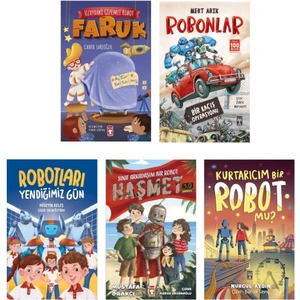 Robotlar Robonlar Hikaye Seti 5 Kitap