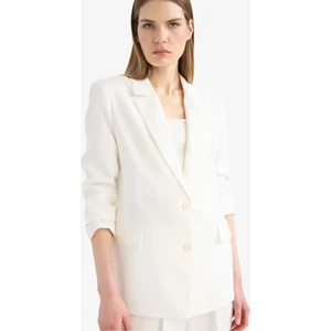 Loose Fit Kruvaze Yaka Düğmeli Blazer Ceket Z8276AZ25SP
