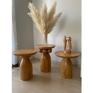 Mantar Sehpa Toplu Halkalı Düz