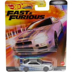 Hot Wheels Premium F&f Nissan Skyline Gt-R 2f&2f (BNR34) HCP28