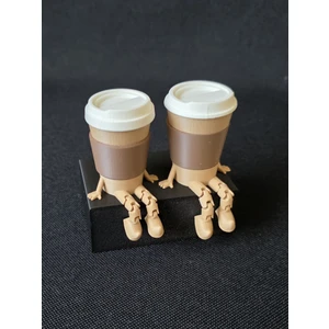 2'li Eklemli Kahve Bardağı Ev Dekor