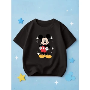 Mickey Mouse Karakterli Çocuk Tişörtü