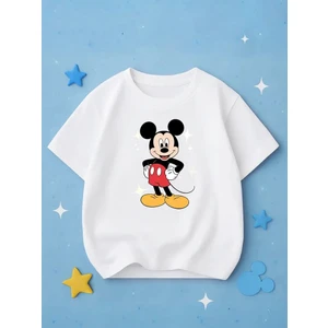Mickey Mouse Karakterli Çocuk Tişörtü