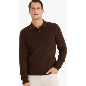 Standart Fit Polo Yaka Triko Kazak D3589AX24WN