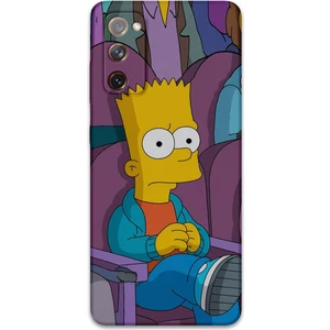 Galaxy S20 Fe Uyumlu Çizgi Film Desenli Telefon Kılıfı + Ekran Koruyucu - 5821