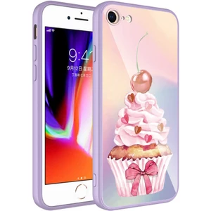 iPhone 7 Uyumlu Kamera Korumalı Desenli Sert Silikon Joec Epoksi KAPAK-NO11