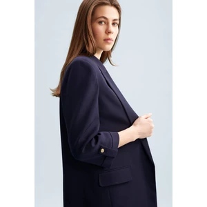 Regular Fit Ceket Yaka Basic Düz Blazer Ceket C3215AX25SP