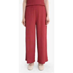 Beli Lastikli Düz Paça Bürümcük Pantolon F6166AX25SM