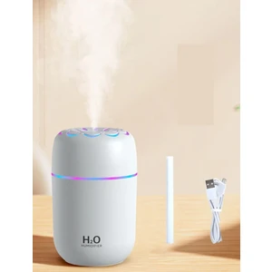 250ML Çiçek Motifli Mini Hava Nemlendirici Aroma Yağı Difüzörü Ultrasonik Buhar Püskürtücü