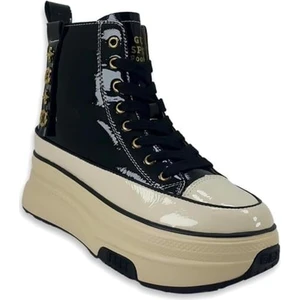 24K336 Günlük Bayan Spor Bot-Siyah Rugan