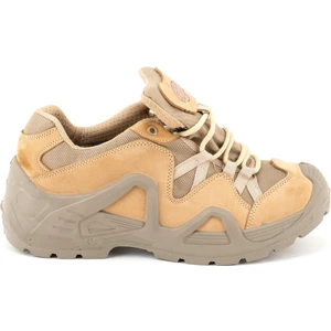 Su Geçirmez Deri Bej Tactical Erkek Ayakkabı P1493NBJ
