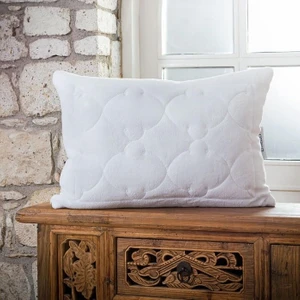 Elegante Nuova Alezli Yastık - Beyaz - 50X70 cm