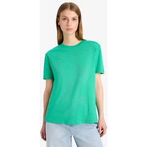 Regular Fit Bisiklet Yaka Basic Düz Penye Kısa Kollu Tişört W9584AZ25SP