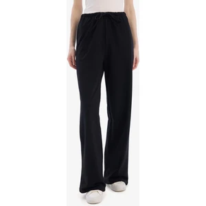 Straight Fit Beli Lastikli Eşofman Altı Uzun Boy Cepli Basic Düz D6667AX25SP