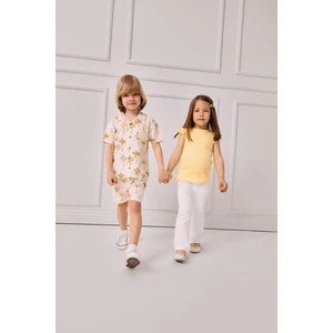 Kız Bebek Flare Fit İspanyol Paça Gabardin Pantolon E1798A525SM