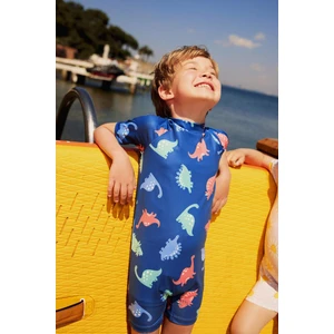 Erkek Bebek Dinazor Desenli Mayo E3354A525SM