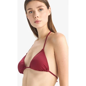 Regular Fit Üçgen Bikini Üstü-Fall in Love T3666AZ25SM
