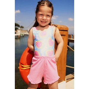 Kız Bebek Kalp Desenli Mayo C0788A525SM
