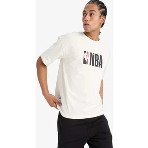 DeFactoFit NBA Wordmark Oversize Geniş Kalıp Bisiklet Yaka Kısa Kollu Tişört W6365AZ25SM