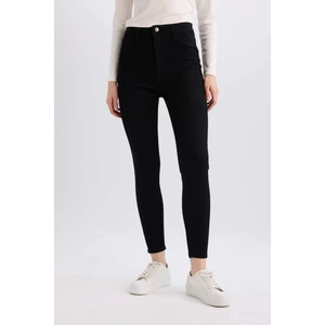Jegging Yüksek Bel Bilek Boy Dar Paça Basic Düz Jean Pantolon B7498AX25SP