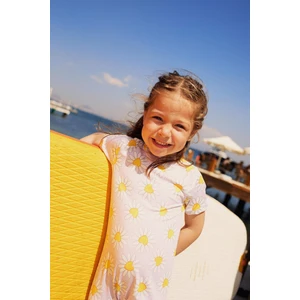 Kız Bebek Çiçek Desenli Mayo C0797A525SM
