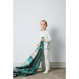 Kız Bebek Pijama Takımı Ribana Uzun Kollu Üst Beli Lastikli Uzun Alt E0766A525SP