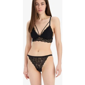 Dantelli Kaplı Pedli Bralet-Fall in Love R6569AZ25SP