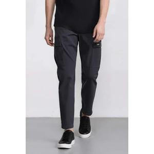 Relax Fit Rahat Kesim Yazlık Pantolon Kargo Cepli Düz Paça D5967AX25SP