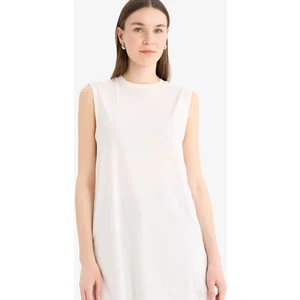 Regular Fit Bisiklet Yaka Basic Düz Kolsuz Tesettür Tişört Tunik A8352AX25SP