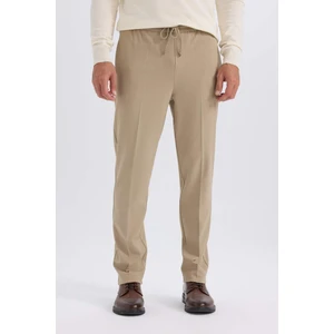 Yazlık Kumaş Jogger Pantolon Beli Bağcıklı Lastikli Düz Paça Cepli Her Yöne Esneyen A9943AX25SP