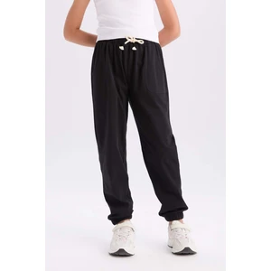 Kız Çocuk Beli Lastikli Cepli Jogger Eşofman Altı Z8779A625SM