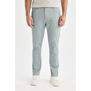 Regular Fit Normal Kesim Yazlık Düz Paça Chino Kanvas Pantolon D7349AX25SP