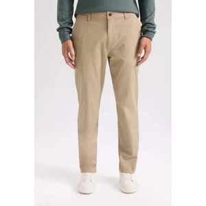 Regular Fit Normal Kesim Yazlık Düz Paça Chino Kanvas Pantolon D7349AX25SP