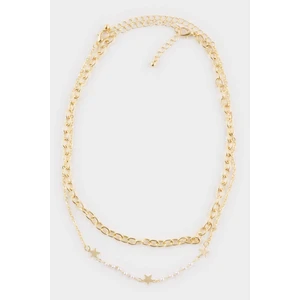 Kadın Zincir Gold Kolye F5976AXNS