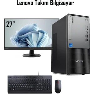 Thinkcentre Neo 50T G5 I5-13400 16GB 512GB SSD Freedos 27'' Monitör Full Lenovo Takım Masaüstü Bilgisayar