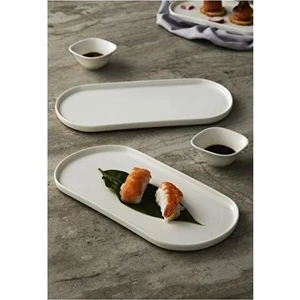 Be Original Pera Porselen Oval Sunum Tabağı 27 cm 2'li