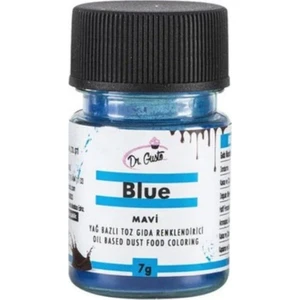 Dr. Gusto Mavi Yağ Bazlı Toz Gıda Boyası 7 gr – Çikolata ve Kremalar Için Yoğun Renk