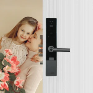 EmaksPrime Akıllı Kilit Retina20 - İç Kilit Dahi, Kamera, Serbest Geçiş Mod, Parmaz İzi, Şifre, Kart