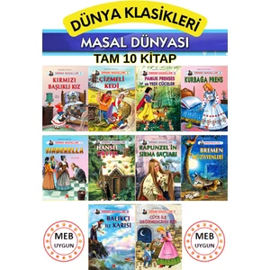1.sınıf Okumayı Hızlandıran Süper Rengarenk Resimli Klasik Masal Kitabı Seti