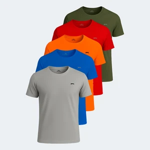 Oswın 5 Li Set Erkek Tişört